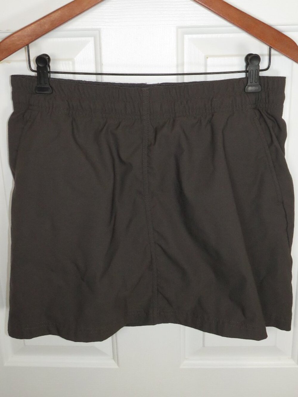 Prana Skort Womens Alana ReZion Stretch Elastic Waist Pockets Size LG